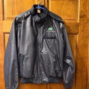 Vintage Burlington Northern Springfield locomotive dept Blue Jacket
